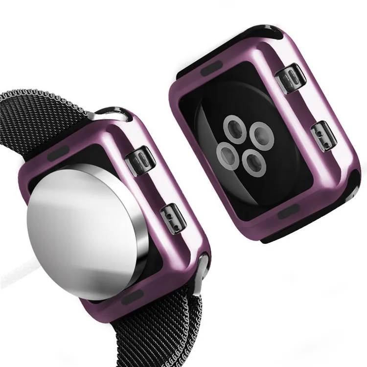 Чехол для Apple Watch 3 2 1 38 мм 42 мм защитный чехол покрытие чехол из ТПУ для Apple Watch 5 4 40 мм 44 мм