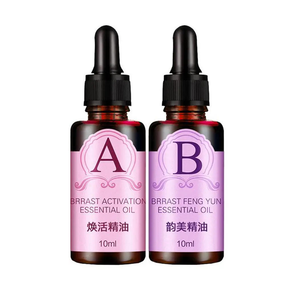

Women Powerful Effective Breast Beauty Cream Firming Enlargement Cream Breast Massage Nursing Essential Oil A+B