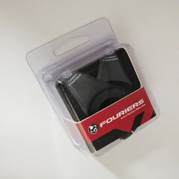 

Fouriers ADP-HB701-AS Bike Carbon Nylon Hybrid Ergonomics Bar Ends 22.2mm Safe Rest for Brake Bicycle Parts