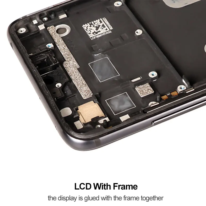 Датчик отпечатков пальцев дисплей для Xiaomi Mi CC9/ 9 Lite ЖК сенсорный экран Замена