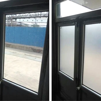 

200/300/400/500CM x 60CM Home PVC Frosted Solid Window Film Bathroom Toilet Office Glass Window Door Privacy Sticker paster