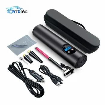 

150PSI Mini Inflator Electric Portable Car Bicycle Bike Pump Electric Auto Air Compressor Bicycle Pumps PLUG with LCD Display