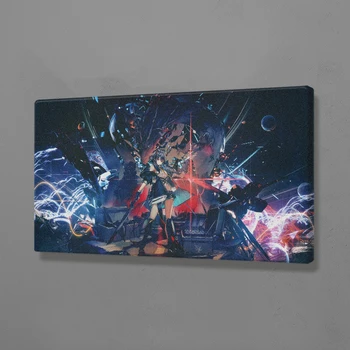 

Wall Art Home Decoration Chen Arknights Canvas Paintings Japanese Animation Pictures HD Prints Modular Poster For Living Room