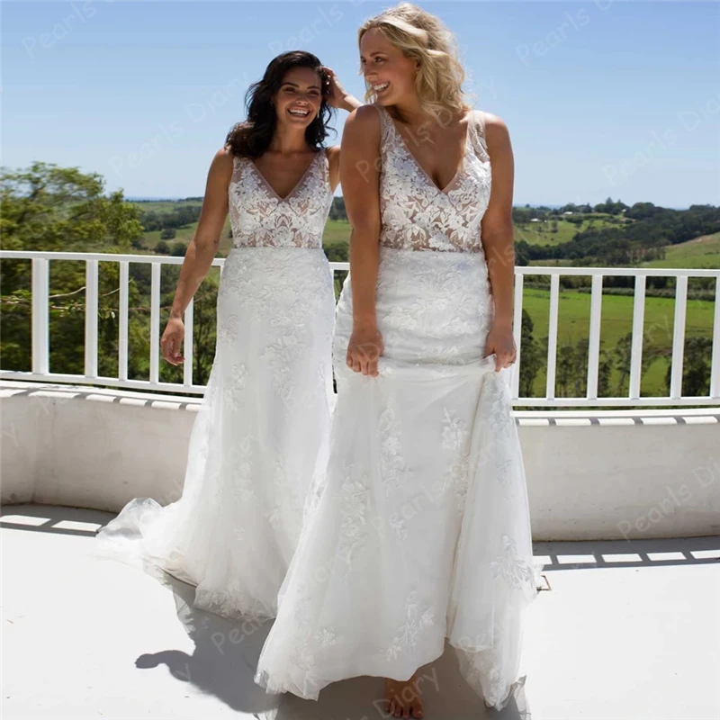 Jiayigong-Modest-Wedding-Dresses-Custom-Sleeveless-V-Neck-Lace-Applique-Mermaid-Bridal-Gown-Plus-Size-Tulle.jpg_Q90.jpg_.webp (5)