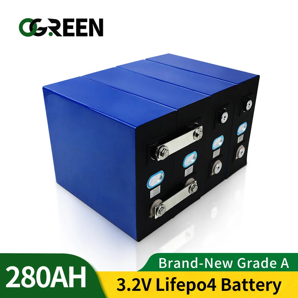 Ogreen 32 шт. Новинка 3 2 В 280а/ч CALB lifepo4 батарея литий-железо-фосфат solar12V 24 в 48 96 упаковка