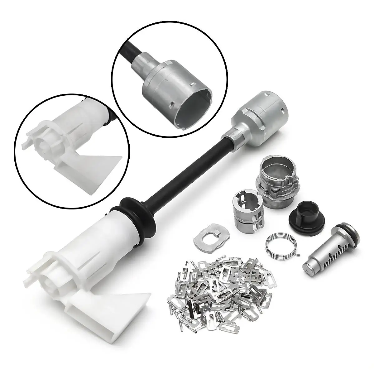 

Bonnet Release Lock Repair Kit Latch Catch 1343577 For Ford Focus MK2 2004 2005 2006 2007 2008 2009 2010 2011 2012