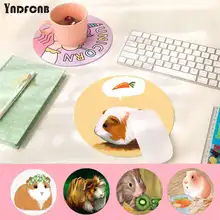 Yndfcnb novo animal dos desenhos animados bonito cobaia de borracha macia profissional gaming mouse pad mousepad tapete para computador portátil notebook