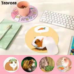 YNDFCNB – tapis de souris de jeu professionnel, Animal de dessin animé, cochon d'inde doux en caoutchouc, pour PC et ordinateur portable 