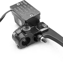 Правая Ручка Гидравлический тормозной цилиндр подходит для Yamaha XT600 XT550 XT350 мотоцикл 7/8 дюймов 22 мм руль, черный