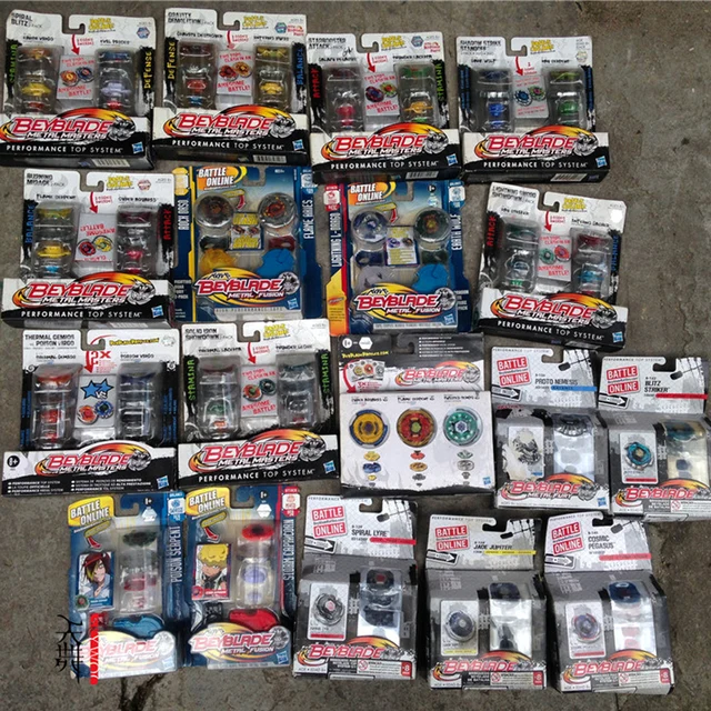 Beyblade Metal Fusion Turbo Burst Battle Online Spark Launcher Spinning Tops Toy Collections Proto Memesis Wing Pegasus Attack 2