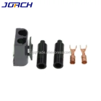 

5 sets 2-hole car harness plug connector with terminals and rubbers，for HOWO Sensor plug DJ7026Y-3.5-21
