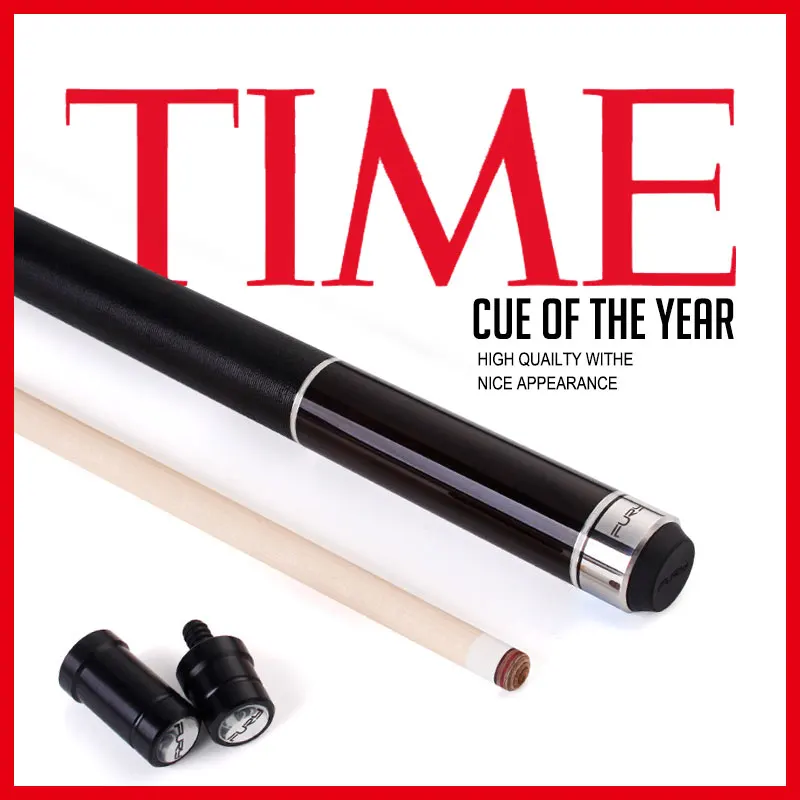 

Fury Natural series billiard stick kit pool cue Canadian maple shaft center joint black fashion butt excellent shot experience