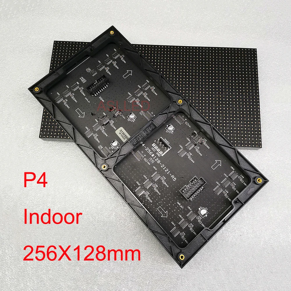 

LED Full-Color Advertising Screen Module 256X128mm P4 Indoor Display Board Unit Board Factory Direct Ali Express Free Shipping