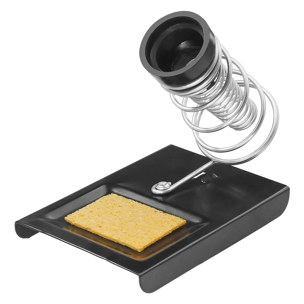

Electric Soldering Iron Stand Holder Soldering Iron Frame Metal Support Station High Temperature Resistance Protecting Base