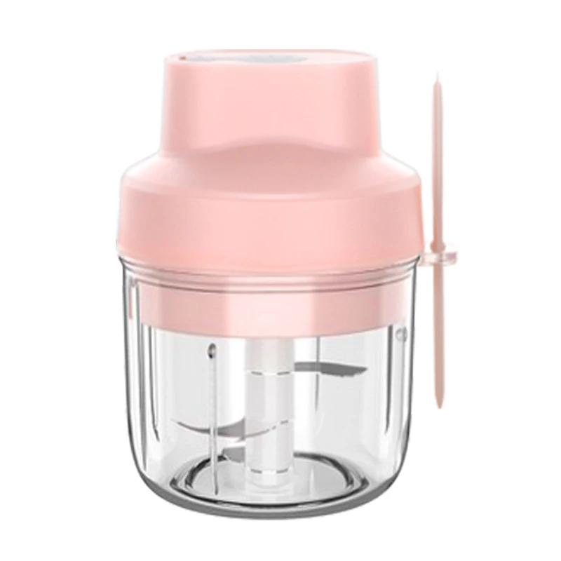 

Portable Wireless Multifunctional Kitchen Mixer Agitato Garlic Masher Mini Fruit Vegetable Shredder Slicer Garlic Blender