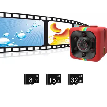 

HD Sports DV Webcam SQ11 Matte Plastic HD Night Vision Motion Detection Stable Performance Wide Angle Shooting