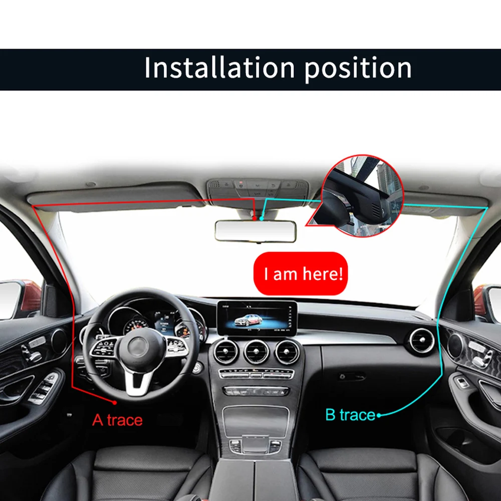 Автомобильный видеорегистратор Smartour F20 F22 F35 F32 F33 F18 F01 1080P 96658 Wi
