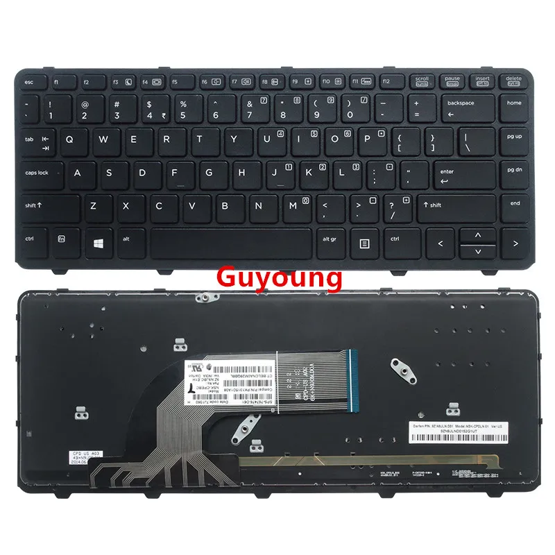 Клавиатура для ноутбука HP 440 G1 640 645 445 G2 430 английская клавиатура с подсветкой |