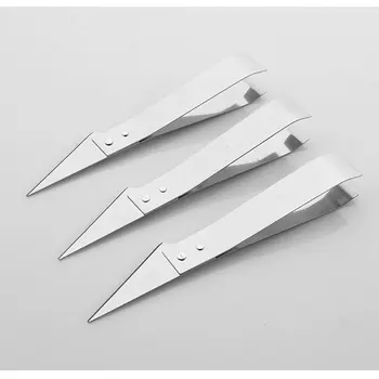 

XMT-HOME fish bone tweezer fish cleaning knife fish hair remover pincer puller tongs picks fish bone cleaner 3pcs