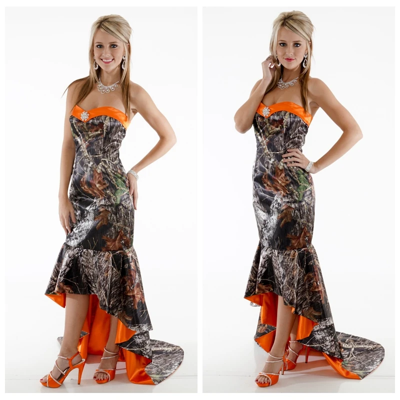 Camo Wedding Dresses Plus Size Orange ...