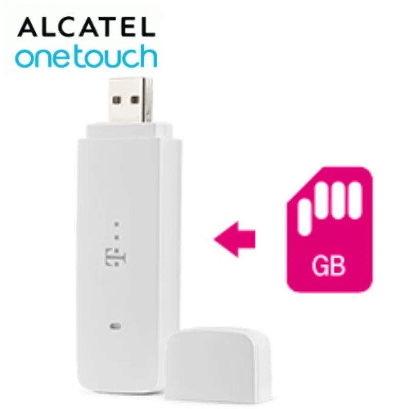 Разблокированный сотовый телефон Alcatel One Touch L850V CAT4 150 Мбит/с 4G модем ключ дуплексная частота 1/3/7/8/20 pk e8372