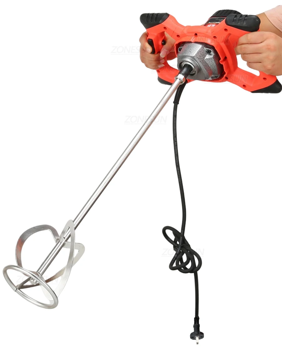 6-speed handheld betoneira para argamassa lama de pintura