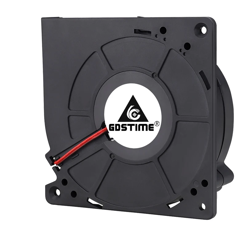 Gdestime-ventilador Portátil Industrial de Bola Dupla Ventilador Turbo Cooler dc 5v 12v 24v 48v 120x120x32 mm 120 mm 12032b 1pc - Imagem 2