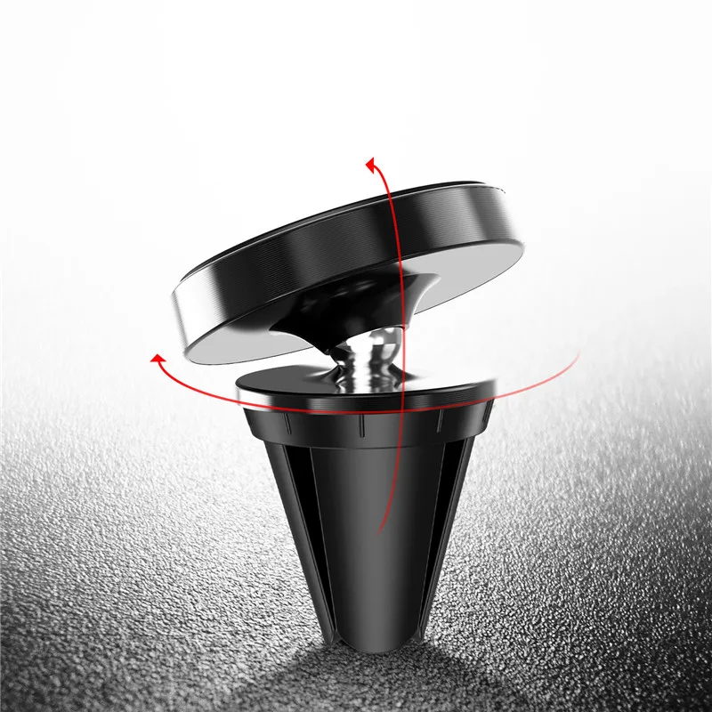 Magnetische Auto Telefon Halter USLION 360 Magnet Auto-Halter Ständer Unterstützung für iPhone X 8