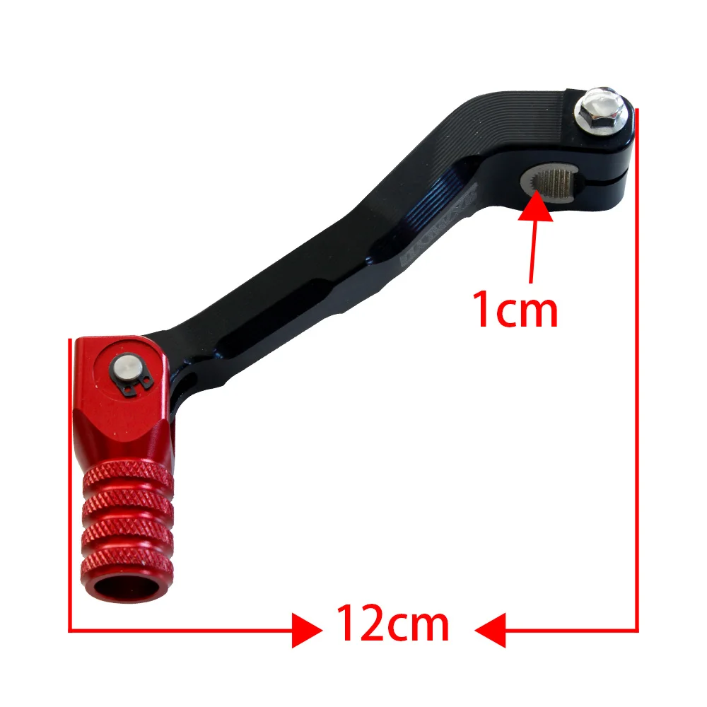 Folding CNC Aluminum Gear Shift Lever Gear Shift Lever Fit For Kayo T2 T4 T4L ATV Dirt Bike Pit Bikes Gear Lever Motorcycle