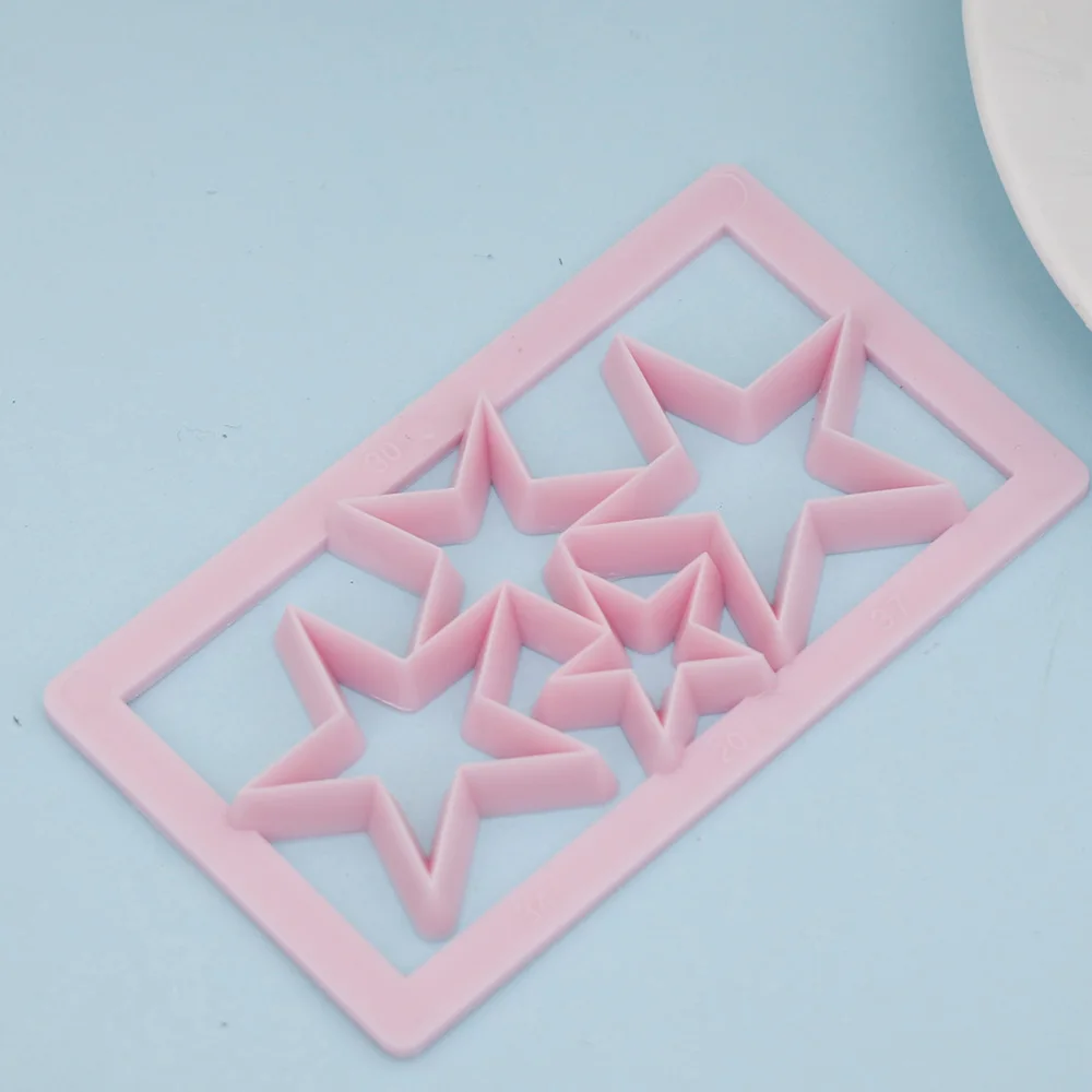 

Hot DIY 3D Star Mold Cupcake Mold Chocolate Mould Decor Muffin Pan Baking Cookie Cutter Cake Mold Cupcake Decorating Tool