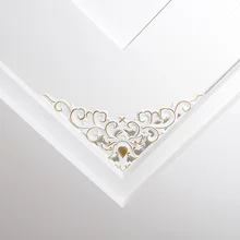 Coin de fleur de plafond de Style européen, fond de mur de fond de placard, accessoires de décoration de maison 