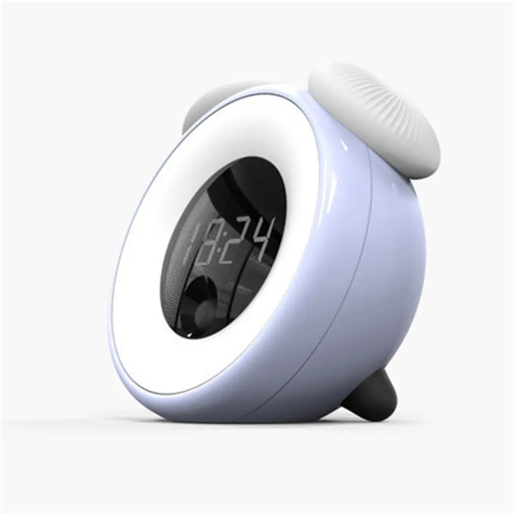 

Intelligent Time Alarm Clock Children's Room Smart Timed Sleeping Bedside Night Light LED Sensor Mushroom Table Lamp