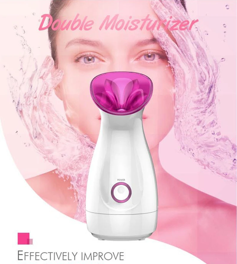 Face Steaming Machine Nano Ion Hydrator Face Steaming Machine Moisture Hydrating Skin Care Heat Mist Face Steaming Machine