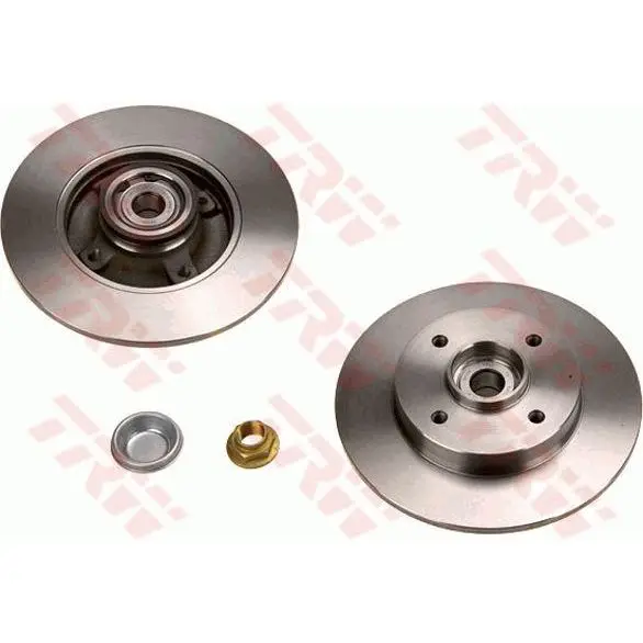 Диск тормозной CITROEN C4 1.4-2.0 04-/PEUGEOT 307 1.4-2.0 00- за