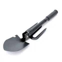 Pelle pliante Portable multifonction en acier inoxydable, outil de survie, truelle, jardin, Camping, outils de jardin 