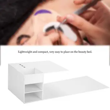 

Professional Acrylic Eyelash Extension Pillow Shelf Stand With Tweezers Rack Stand Grafting Eyelash Salon Eye Makeup Tools