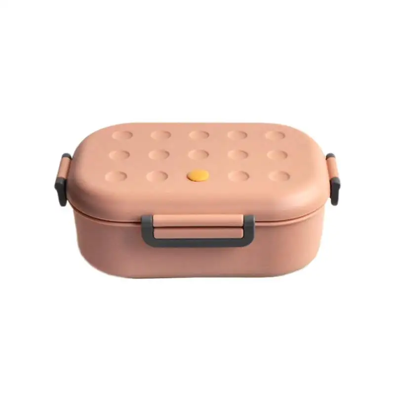 Bento Box герметичный отсек Ланч-бокс контейнер для хранения продуктов питания для детей студенческая школа Открытый Портативный Силиконовый ящик n - Цвет: Розовый