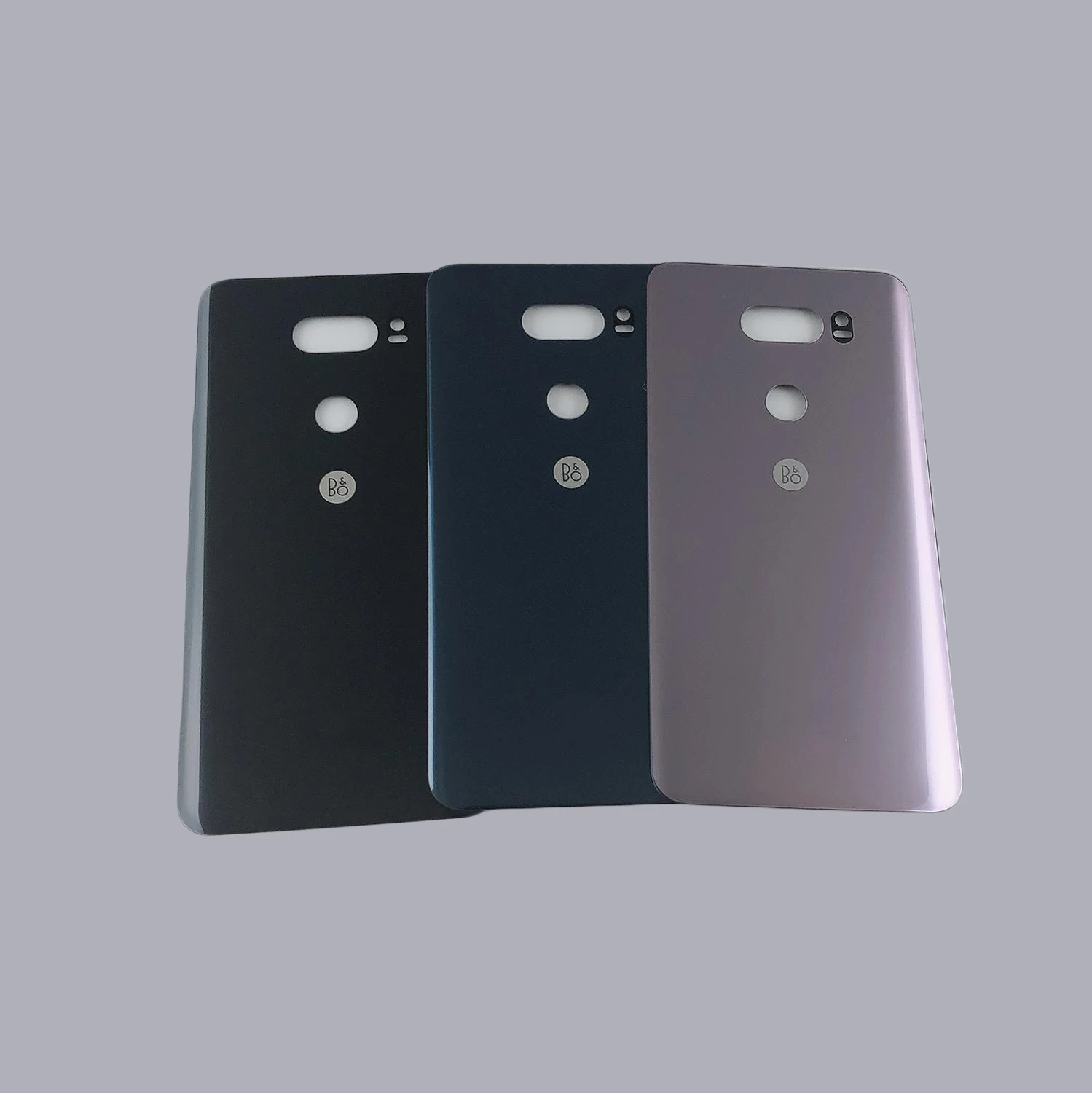 10 шт./стеклянный корпус для LG V30+/V30 VS996 LS998U H933 LS998U H930 Крышка батарейного отсека задняя дверь чехол+ наклейка