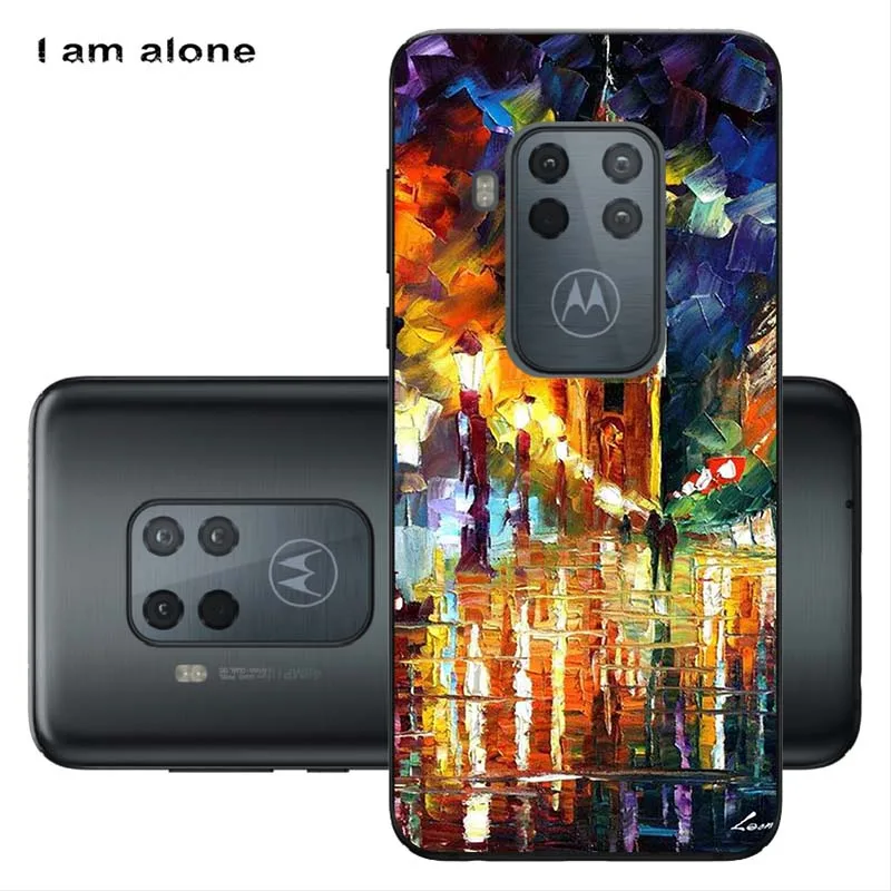 Чехлы для телефонов Motorola One Pro Zoom/One power мягкие сумки из ТПУ мобильный мультфильм Печатный чехол для Moto One Pro