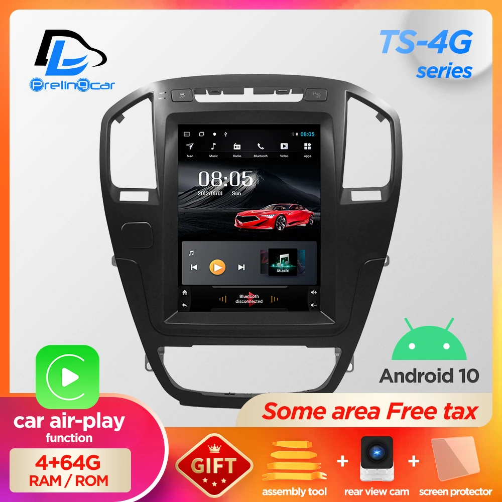 Вертикальный экран система android 10 0 Автомобильный gps мультимедийный