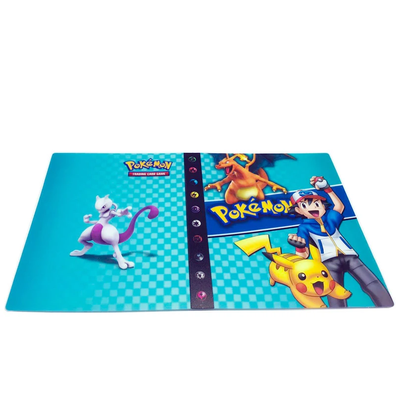 Takara Tomy Pokemon Cards 240 шт. держатель Альбом игрушки для детей Коллекция альбом книга для Pokemon Go детская игрушка - Цвет: Only Album-Q