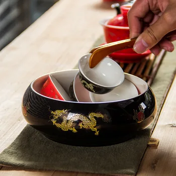 

Chinese Style Tea Ceremony Tea Wash Bowls,Chinese Kung Fu Tea Set Tea Ceremony Accessories Water Container