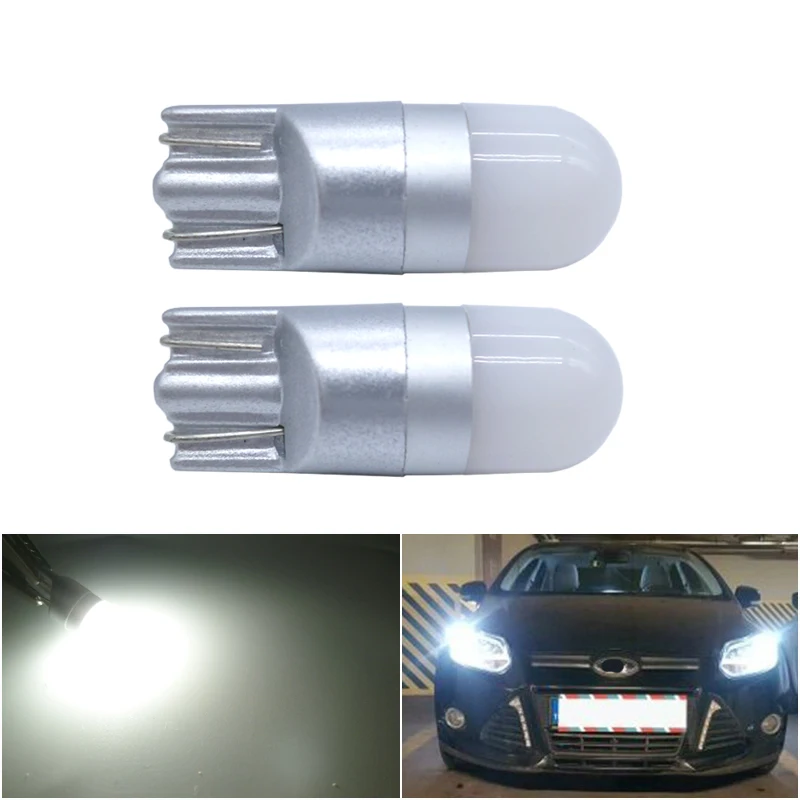 2x T10 Led Car Lamps 194 W5w Led Bulb Car Interior Lights For Peugeot 106 107 2008 206 207 208