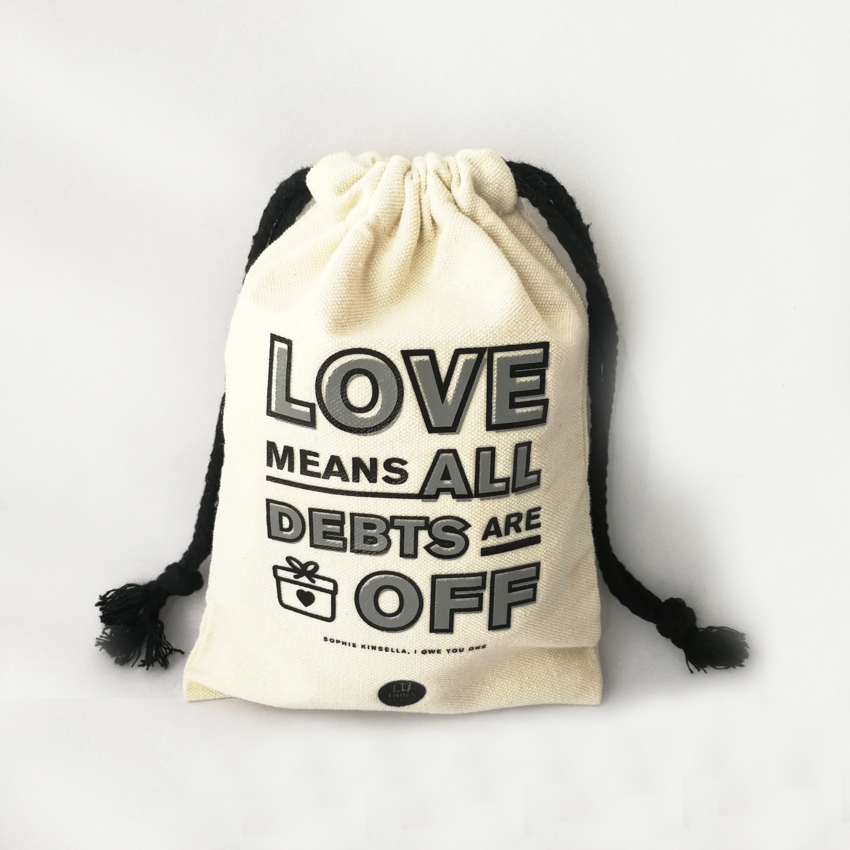

Cotton Drawstring Gift Bags Custom Printing Calico Canvas Cloth Travel Pouch Gift Wrapping Wine Bottle Cover Wedding Party Favor