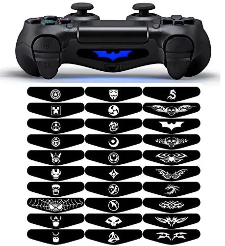1 шт. (не один комплект) наклейка со светодиодной подсветкой для Playstation 4 PS4 на заказ