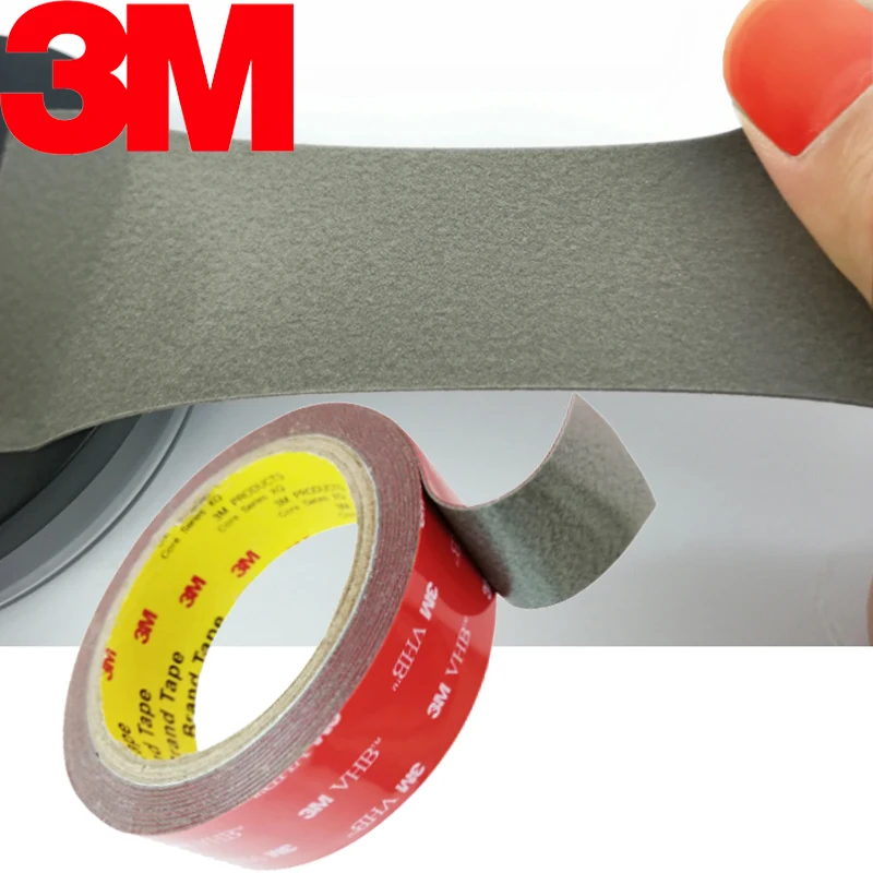 3m Gray Strong Adhesive Scotch Double Sided Tape Waterproof Washi Tape Wall Car Stickers Home 0 8mm 6mm 10mm 12mm mm 30mm 40mm Aliexpress