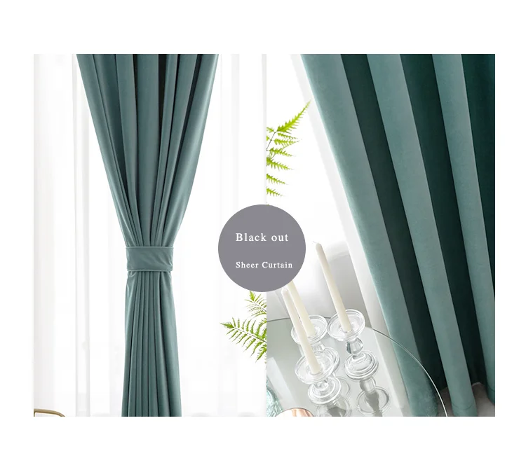 Современные черные занавески для обработки окон, жалюзи, Подгонянные по цвету, занавески для спальни, занавески для гостиной