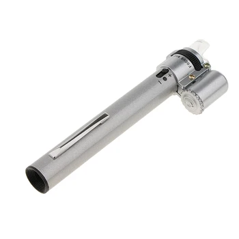 

Mini Pen Magnifying Glass Microscope Pen Style 100X Magnifer with LED