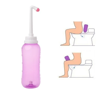 

Drop Shipping 500ml Portable Bidet Sprayer Personal Cleaner Hygiene Bottle Spray Washing