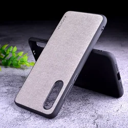 Premium Textile Phone Case - Durable, Stylish Protection for Multiple Xiaomi Models (Light gray)